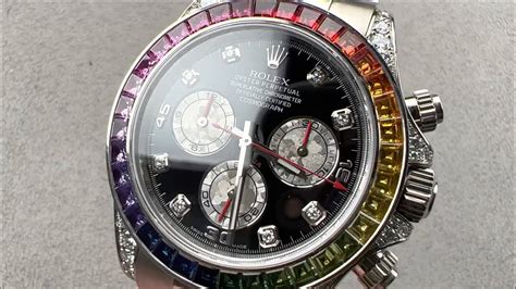 rolex rainbow herren|rolex rainbow neuwertig.